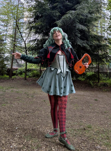 Bard Miku (original design by aliseeart)